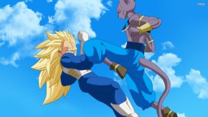 vegeta beerus